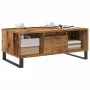 Mesa de centro madera de ingeniería envejecida 90x50x36,5 cm de , Mesas de centro - Ref: Foro24-857340, Precio: 73,33 €, Desc...