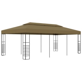 Cenador de jardín 6x3x2,7 m gris taupe 180 g/m² de , Carpas y cenadores - Ref: Foro24-312230, Precio: 343,51 €, Descuento: %