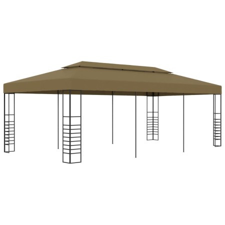 Cenador de jardín 6x3x2,7 m gris taupe 180 g/m² de , Carpas y cenadores - Ref: Foro24-312230, Precio: 343,51 €, Descuento: %