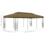 Cenador de jardín 6x3x2,7 m gris taupe 180 g/m² de , Carpas y cenadores - Ref: Foro24-312230, Precio: 343,51 €, Descuento: %