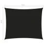 Toldo de vela rectangular tela Oxford negro 2x3 m de vidaXL, Sombrillas - Ref: Foro24-135750, Precio: 29,65 €, Descuento: %