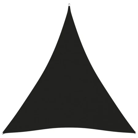 Toldo de vela triangular tela Oxford negro 5x7x7 m de vidaXL, Sombrillas - Ref: Foro24-135787, Precio: 54,90 €, Descuento: %