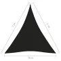 Toldo de vela triangular tela Oxford negro 5x7x7 m de vidaXL, Sombrillas - Ref: Foro24-135787, Precio: 54,90 €, Descuento: %