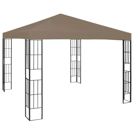 Cenador gris taupe 3x3 m de , Carpas y cenadores - Ref: Foro24-312257, Precio: 236,24 €, Descuento: %