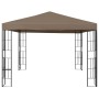 Cenador gris taupe 3x3 m de , Carpas y cenadores - Ref: Foro24-312257, Precio: 231,36 €, Descuento: %