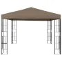 Cenador gris taupe 3x3 m de , Carpas y cenadores - Ref: Foro24-312257, Precio: 236,24 €, Descuento: %