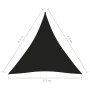 Toldo de vela triangular tela Oxford negro 4,5x4,5x4,5 m de vidaXL, Sombrillas - Ref: Foro24-135783, Precio: 37,84 €, Descuen...