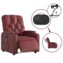 Roter Kunstleder-Massagesessel mit Liegefunktion von , Sessel - Ref: Foro24-3204769, Preis: 237,66 €, Rabatt: %