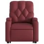 Sillón de masaje elevable eléctrico cuero artificial rojo tinto de , Sillones - Ref: Foro24-3204797, Precio: 320,49 €, Descue...