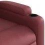 Sillón de masaje elevable eléctrico cuero artificial rojo tinto de , Sillones - Ref: Foro24-3204797, Precio: 320,49 €, Descue...