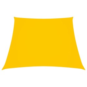 Toldo de vela tela oxford trapecio amarillo 2/4x3 m de vidaXL, Sombrillas - Ref: Foro24-135626, Precio: 29,38 €, Descuento: %