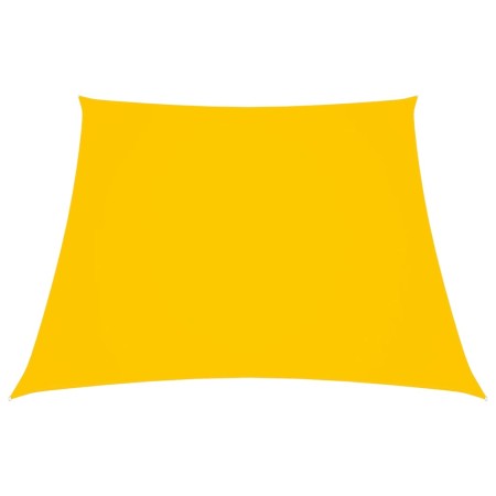 Toldo de vela tela oxford trapecio amarillo 2/4x3 m de vidaXL, Sombrillas - Ref: Foro24-135626, Precio: 29,38 €, Descuento: %