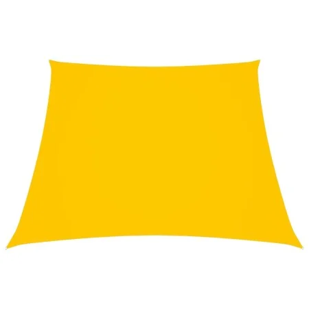 Toldo de vela tela oxford trapecio amarillo 2/4x3 m de vidaXL, Sombrillas - Ref: Foro24-135626, Precio: 28,92 €, Descuento: %