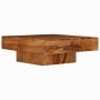 Mesa de centro de madera maciza de acacia 80x80x30 cm en Mesas de centro | Comprar online en Foru.es