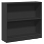 Estantería de madera contrachapada negro 80x24x75 cm de , Librerías y estanterías - Ref: Foro24-800892, Precio: 57,05 €, Desc...