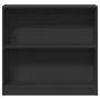 Estantería de madera contrachapada negro 80x24x75 cm de , Librerías y estanterías - Ref: Foro24-800892, Precio: 57,05 €, Desc...