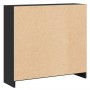 Estantería de madera contrachapada negro 80x24x75 cm de , Librerías y estanterías - Ref: Foro24-800892, Precio: 57,05 €, Desc...
