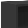 Estantería de madera contrachapada negro 80x24x75 cm de , Librerías y estanterías - Ref: Foro24-800892, Precio: 57,05 €, Desc...