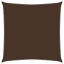 Toldo de vela cuadrado tela Oxford marrón 6x6 m de vidaXL, Sombrillas - Ref: Foro24-135802, Precio: 106,23 €, Descuento: %