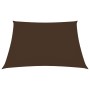 Toldo de vela cuadrado tela Oxford marrón 6x6 m de vidaXL, Sombrillas - Ref: Foro24-135802, Precio: 106,23 €, Descuento: %