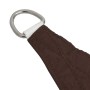 Toldo de vela cuadrado tela Oxford marrón 6x6 m de vidaXL, Sombrillas - Ref: Foro24-135802, Precio: 106,23 €, Descuento: %