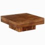 Mesa de centro de madera maciza de acacia 80x80x30 cm en Mesas de centro | Comprar online en Foru.es