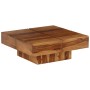 Mesa de centro de madera maciza de acacia 80x80x30 cm en Mesas de centro | Comprar online en Foru.es