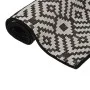 Alfombra de exterior de tejido plano rayas negras 140x200 cm von , Teppiche - Ref: Foro24-340852, Preis: 45,51 €, Rabatt: %