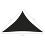 Toldo de vela triangular tela Oxford negro 4x4x5,8 m de vidaXL, Sombrillas - Ref: Foro24-135782, Precio: 32,82 €, Descuento: %