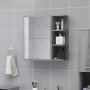 Armario y espejo baño contrachapada gris Sonoma 62,5x20,5x64 cm de , Tocadores de baño - Ref: Foro24-826352, Precio: 63,30 €,...