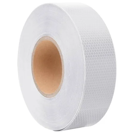 Cinta adhesiva reflectante PVC blanco 5 cm x 50 m de , Señales de carretera y tráfico - Ref: Foro24-153122, Precio: 25,26 €, ...