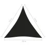 Toldo de vela triangular tela Oxford negro 3,6x3,6x3,6 m de vidaXL, Sombrillas - Ref: Foro24-135776, Precio: 30,17 €, Descuen...