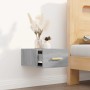 Mesita de noche de pared color gris Sonoma 35x35x20 cm de , Mesitas de noche - Ref: Foro24-817575, Precio: 27,27 €, Descuento: %