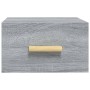 Mesita de noche de pared color gris Sonoma 35x35x20 cm de , Mesitas de noche - Ref: Foro24-817575, Precio: 27,27 €, Descuento: %