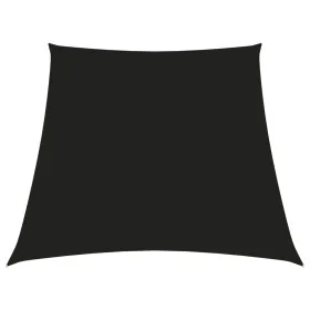 Toldo de vela trapezoidal de tela oxford negro 3/4x3 m de vidaXL, Sombrillas - Ref: Foro24-135792, Precio: 29,91 €, Descuento: %