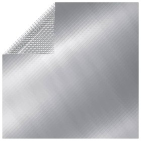 Cubierta de piscina rectangular PE plateado 600x400 cm de vidaXL, Cubiertas para piscina - Ref: Foro24-93102, Precio: 83,32 €...
