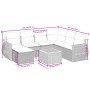 Set de sofás de jardín 8 piezas y cojines ratán sintético negro de , Conjuntos de jardín - Ref: Foro24-3257449, Precio: 477,4...