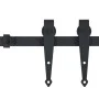 Mini-Schiebetür-Set aus Kohlenstoffstahl, 183 cm von vidaXL, Türrahmen - Ref: Foro24-148021, Preis: 29,26 €, Rabatt: %