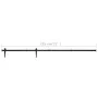 Mini-Schiebetür-Set aus Kohlenstoffstahl, 183 cm von vidaXL, Türrahmen - Ref: Foro24-148021, Preis: 29,26 €, Rabatt: %