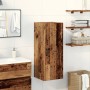 Armario de pared madera de ingeniería envejecida 34,5x34x90 cm de , Aparadores - Ref: Foro24-857334, Precio: 56,45 €, Descuen...
