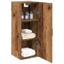 Armario de pared madera de ingeniería envejecida 34,5x34x90 cm de , Aparadores - Ref: Foro24-857334, Precio: 56,45 €, Descuen...