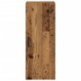 Armario de pared madera de ingeniería envejecida 34,5x34x90 cm de , Aparadores - Ref: Foro24-857334, Precio: 56,45 €, Descuen...