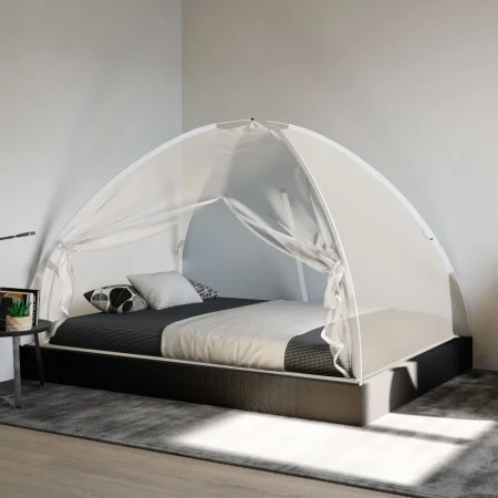 Mosquitera con puertas Mongolia 220 malla blanco 200x150x140 cm de , Mosquiteras - Ref: Foro24-4010047, Precio: 25,36 €, Desc...