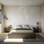 Mosquitera para cama 220 malla blanco 56x56x220 cm de , Mosquiteras - Ref: Foro24-4010051, Precio: 14,71 €, Descuento: %