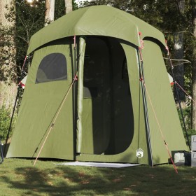 Tienda de ducha para 2 personas impermeable verde oliva de , Tiendas de campaña - Ref: Foro24-4009536, Precio: 122,34 €, Desc...