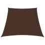 Toldo de vela trapezoidal de tela oxford marrón 2/4x3 m de vidaXL, Sombrillas - Ref: Foro24-135846, Precio: 21,42 €, Descuent...