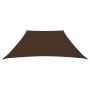 Toldo de vela trapezoidal de tela oxford marrón 2/4x3 m de vidaXL, Sombrillas - Ref: Foro24-135846, Precio: 21,67 €, Descuent...