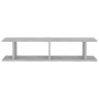 Estantes de pared 2 uds contrachapado gris hormigón 90x18x20 cm de , Estantes y estanterías - Ref: Foro24-807200, Precio: 29,...