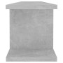 Estantes de pared 2 uds contrachapado gris hormigón 90x18x20 cm de , Estantes y estanterías - Ref: Foro24-807200, Precio: 29,...
