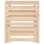 Compostador de madera maciza de pino 63,5x63,5x77,5 cm de , Compostadores - Ref: Foro24-823808, Precio: 99,98 €, Descuento: %